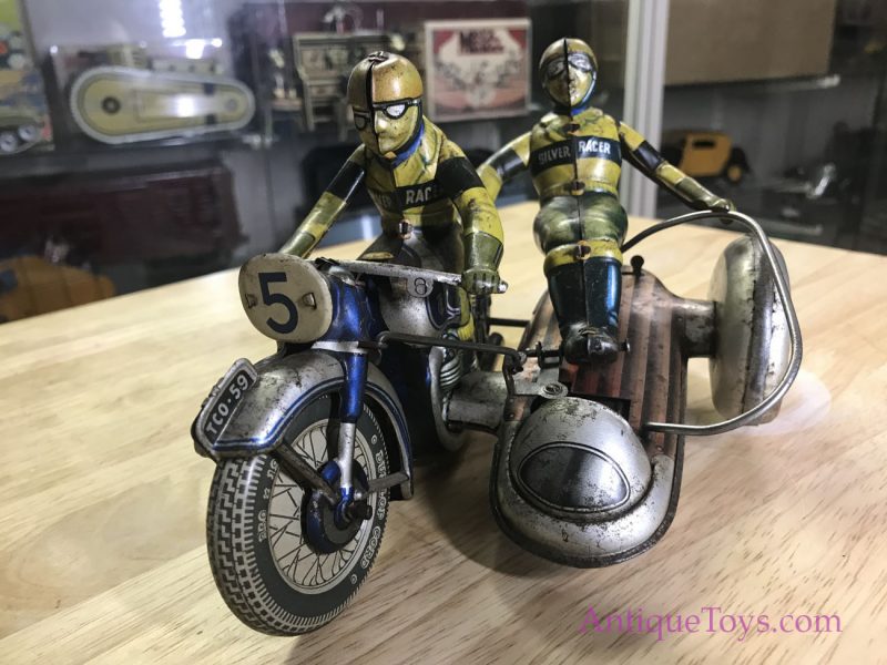 Tipp & Company Race Motorcycle & Tin Windup for Sale <FONT COLOR="ff000 ">*SOLD*</font> - Image 10
