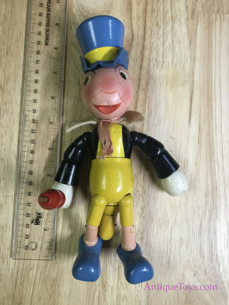 Jiminy Cricket by Walt Disney and Ideal Novelty Toy Co <FONT COLOR="ff000 ">*SOLD*</font> - Image 2