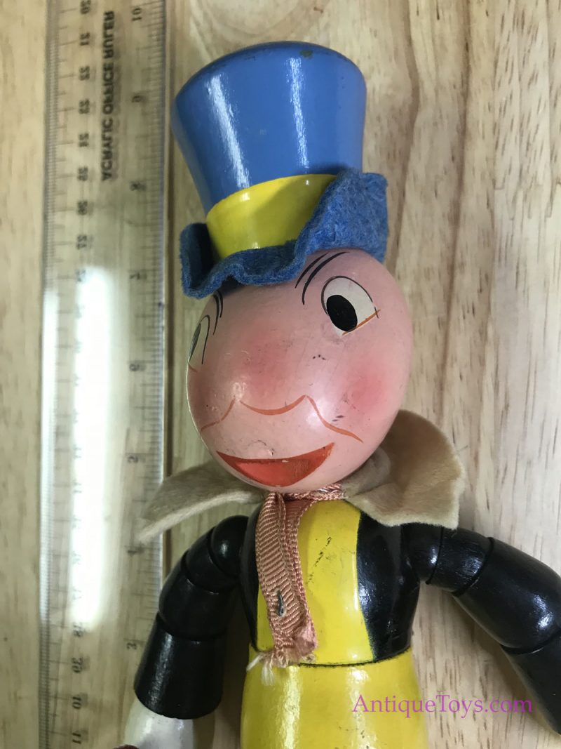 Jiminy Cricket by Walt Disney and Ideal Novelty Toy Co <FONT COLOR="ff000 ">*SOLD*</font> - Image 3
