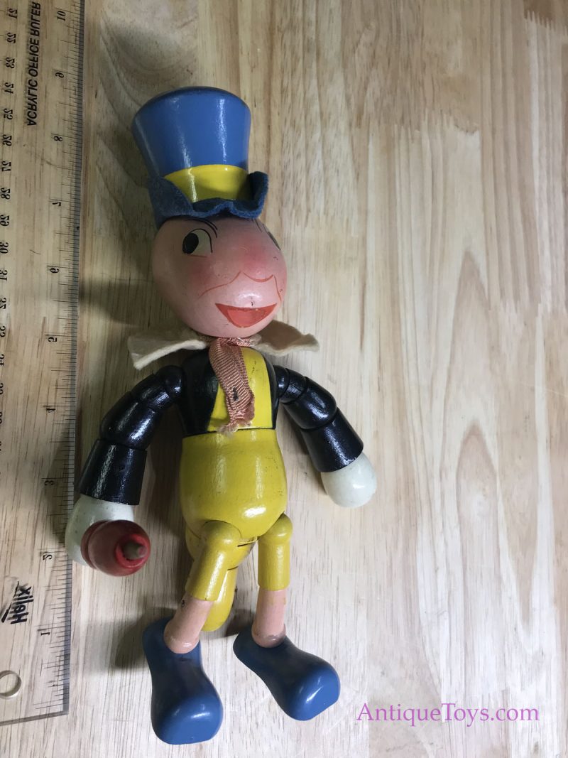 Jiminy Cricket by Walt Disney and Ideal Novelty Toy Co <FONT COLOR="ff000 ">*SOLD*</font> - Image 4