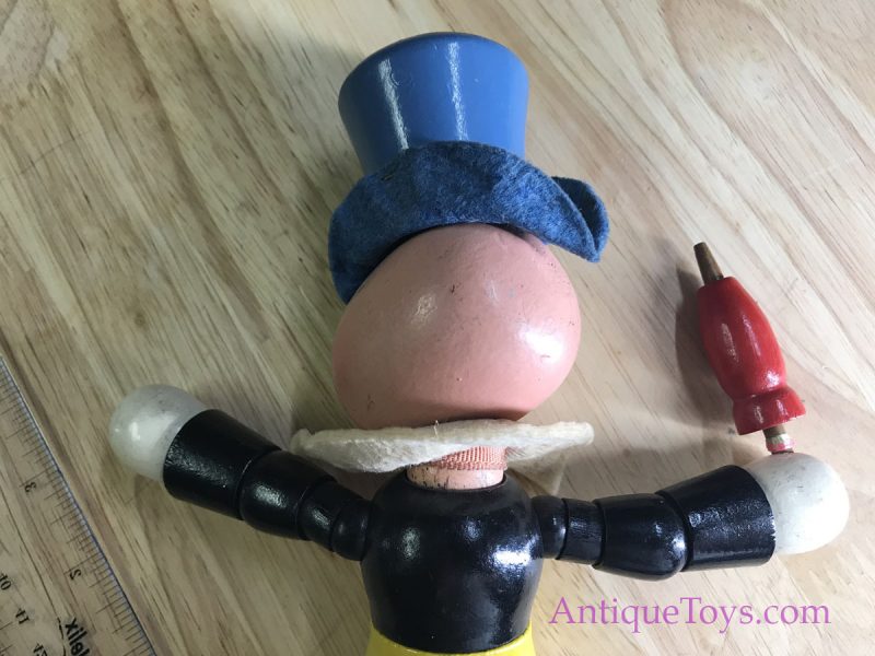 Jiminy Cricket by Walt Disney and Ideal Novelty Toy Co <FONT COLOR="ff000 ">*SOLD*</font> - Image 7