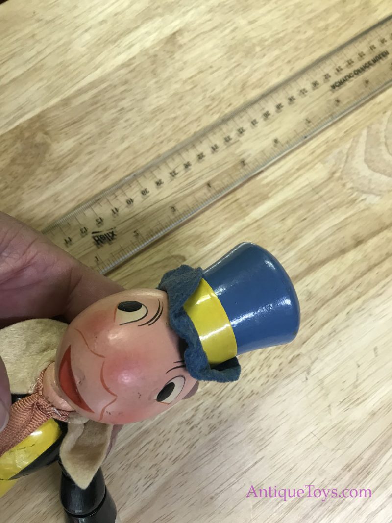 Jiminy Cricket by Walt Disney and Ideal Novelty Toy Co <FONT COLOR="ff000 ">*SOLD*</font> - Image 9