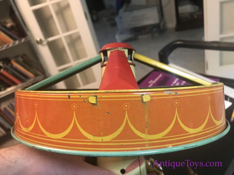 Wolverine Tin Merry-Go-Round Toy with Race Horses <FONT COLOR="ff000 ">*SOLD*</font> - Image 10