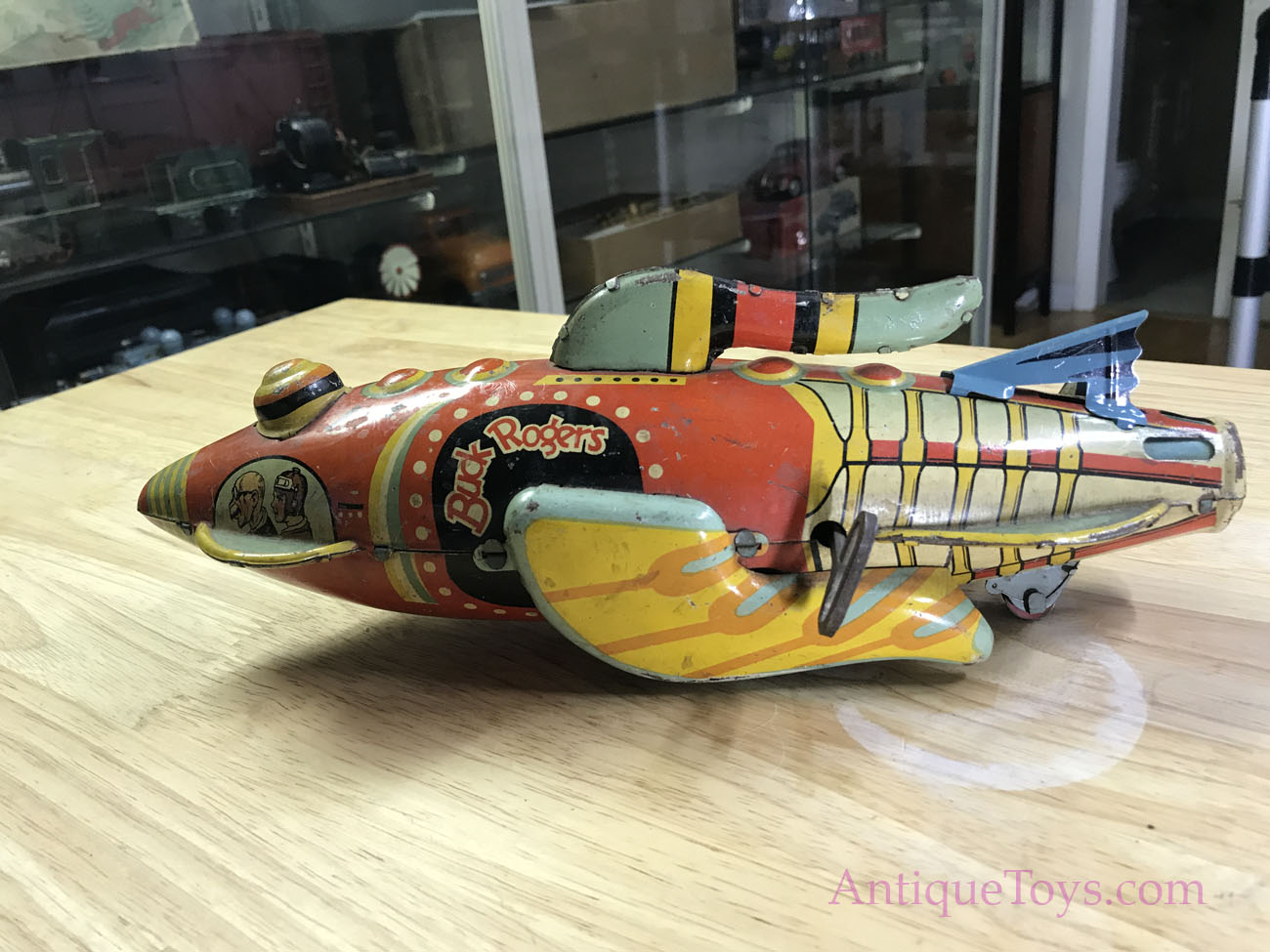 buck rogers toy spaceship
