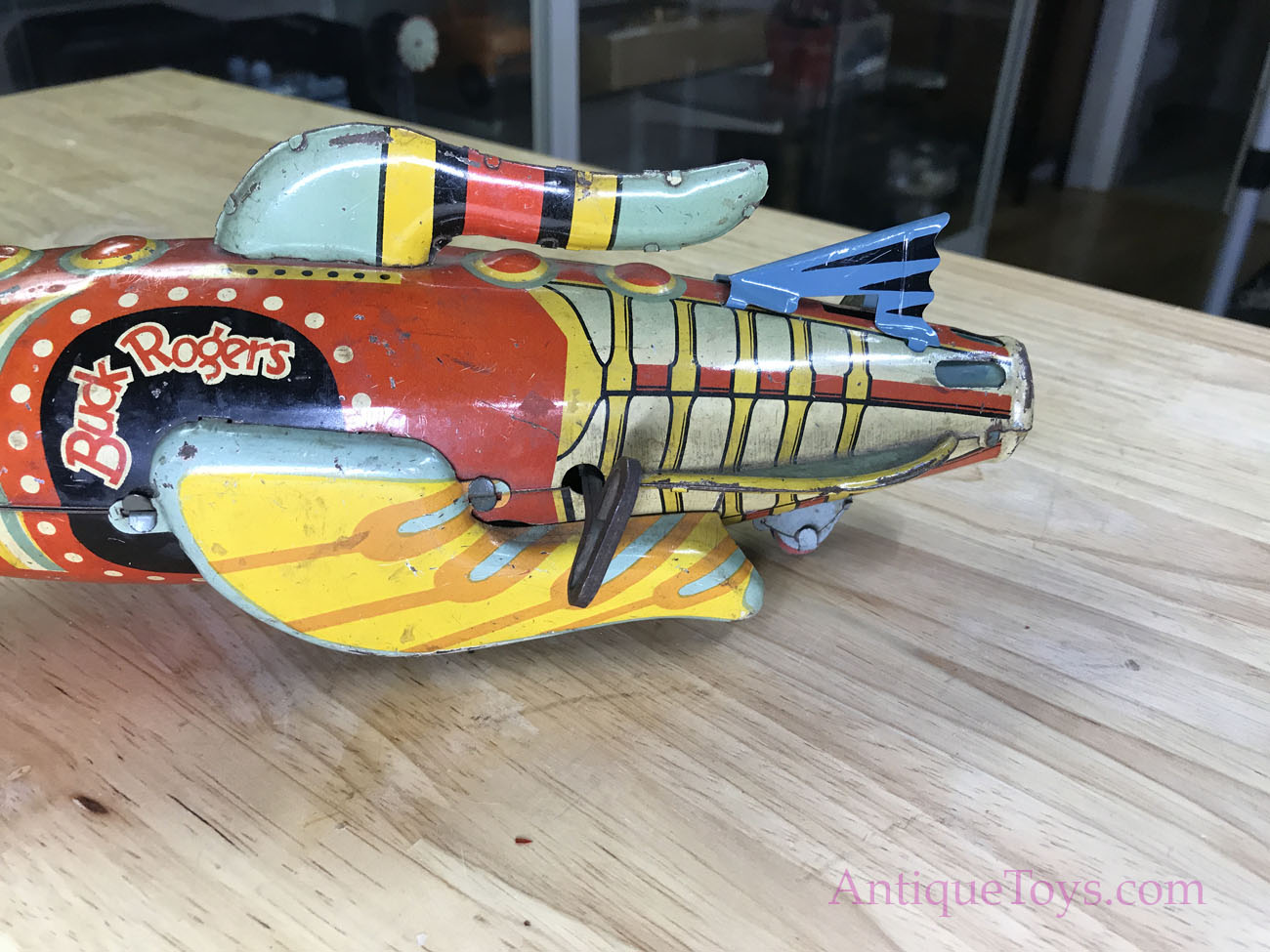 buck rogers toy spaceship
