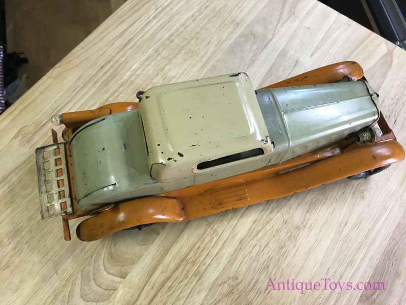 Girard Deluxe Coupe Pressed Steel Windup & Battery Op Car <FONT COLOR="ff000 ">*SOLD*</font> - Image 15