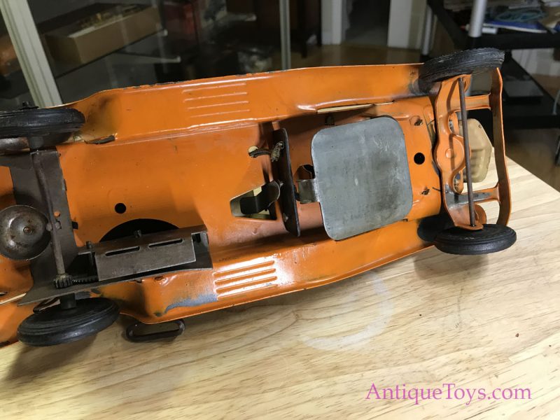 Girard Deluxe Coupe Pressed Steel Windup & Battery Op Car <FONT COLOR="ff000 ">*SOLD*</font> - Image 14