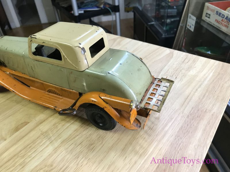 Girard Deluxe Coupe Pressed Steel Windup & Battery Op Car <FONT COLOR="ff000 ">*SOLD*</font> - Image 11