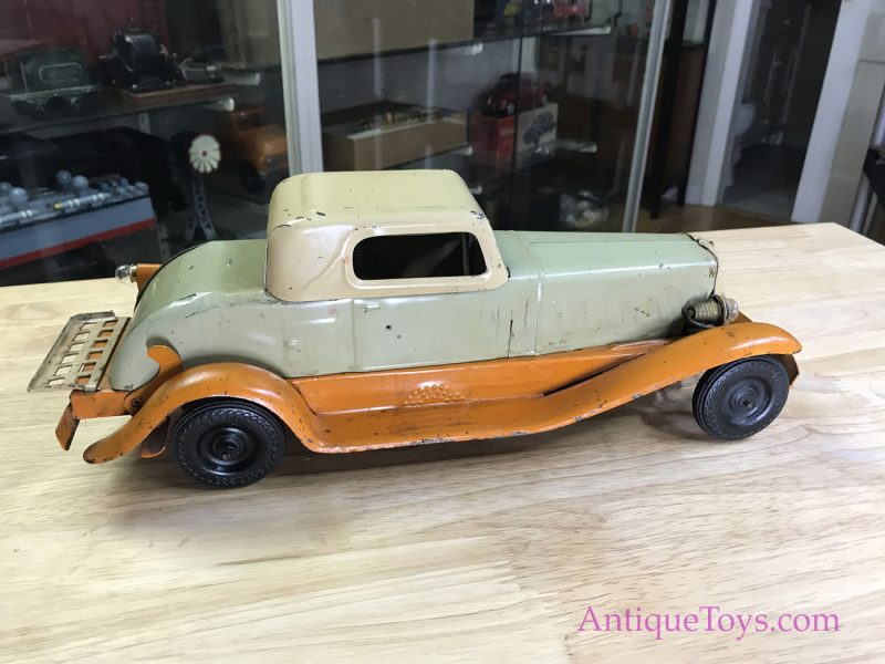 Girard Deluxe Coupe Pressed Steel Windup & Battery Op Car <FONT COLOR="ff000 ">*SOLD*</font> - Image 5