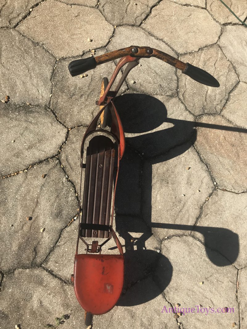 Early Croft Scooter Model #46 from 1920's and 30's Original Toy <FONT COLOR="ff000 ">*SOLD*</font> - Image 2
