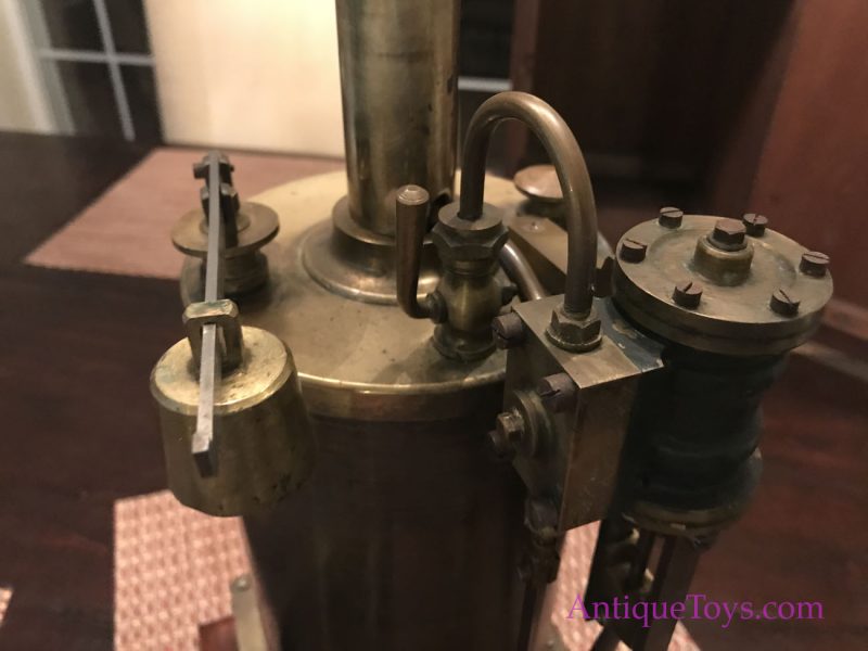 Stevens Model Dockyard Vertical Steam Engine with Scientific Presentation Carry Case *Antique Toys E-Museum* - Image 17