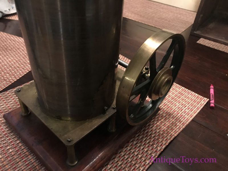 Stevens Model Dockyard Vertical Steam Engine with Scientific Presentation Carry Case *Antique Toys E-Museum* - Image 15