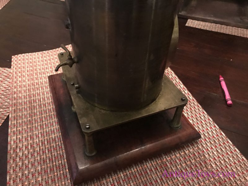Stevens Model Dockyard Vertical Steam Engine with Scientific Presentation Carry Case *Antique Toys E-Museum* - Image 14