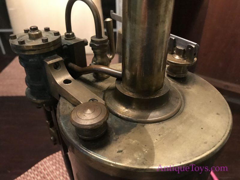 Stevens Model Dockyard Vertical Steam Engine with Scientific Presentation Carry Case *Antique Toys E-Museum* - Image 13