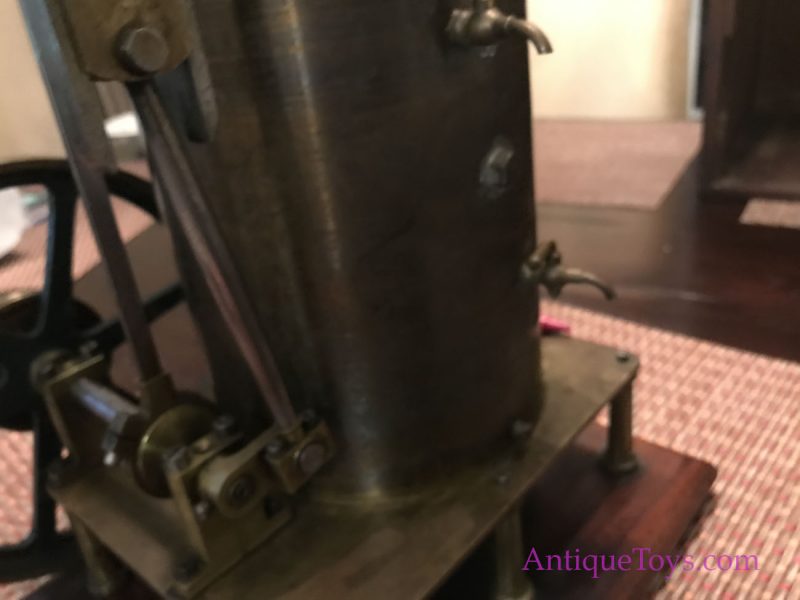 Stevens Model Dockyard Vertical Steam Engine with Scientific Presentation Carry Case *Antique Toys E-Museum* - Image 12