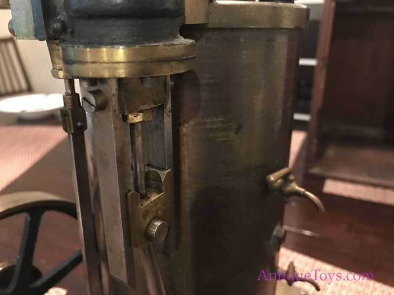 Stevens Model Dockyard Vertical Steam Engine with Scientific Presentation Carry Case *Antique Toys E-Museum* - Image 11