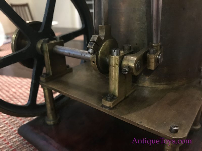 Stevens Model Dockyard Vertical Steam Engine with Scientific Presentation Carry Case *Antique Toys E-Museum* - Image 10