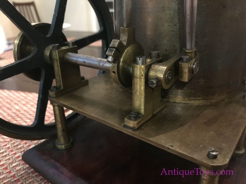 Stevens Model Dockyard Vertical Steam Engine with Scientific Presentation Carry Case *Antique Toys E-Museum* - Image 9