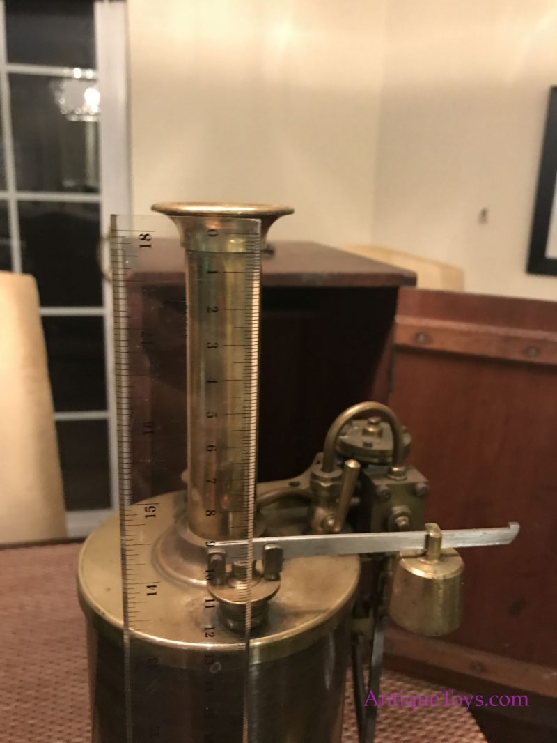 Stevens Model Dockyard Vertical Steam Engine with Scientific Presentation Carry Case *Antique Toys E-Museum* - Image 4