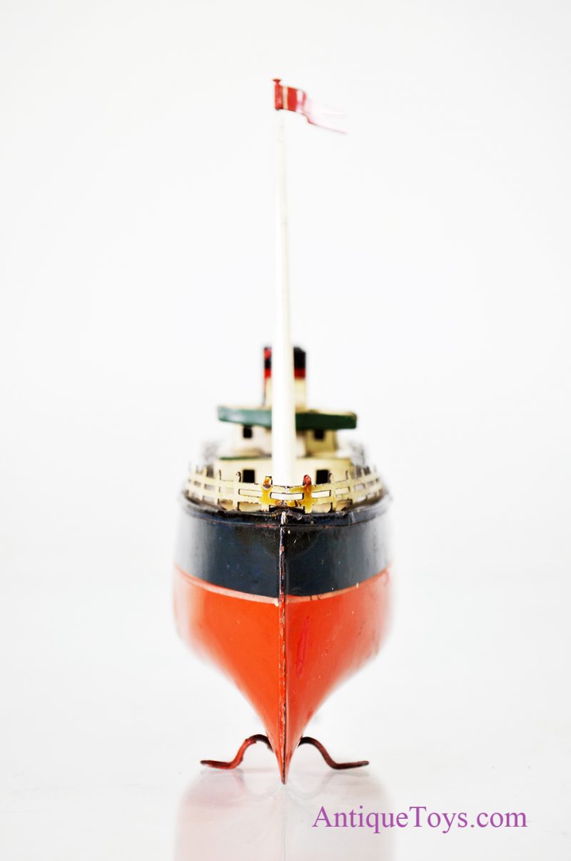 Arnold No. 750/3 German Tin Windup Ocean Liner <FONT COLOR="ff000 ">*SOLD*</font> - Image 6