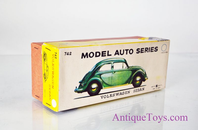 1960’s Bandai #742 Volkswagen Beetle Japan Tin Friction Toy Car <FONT COLOR="ff000 ">*SOLD*</font> - Image 3