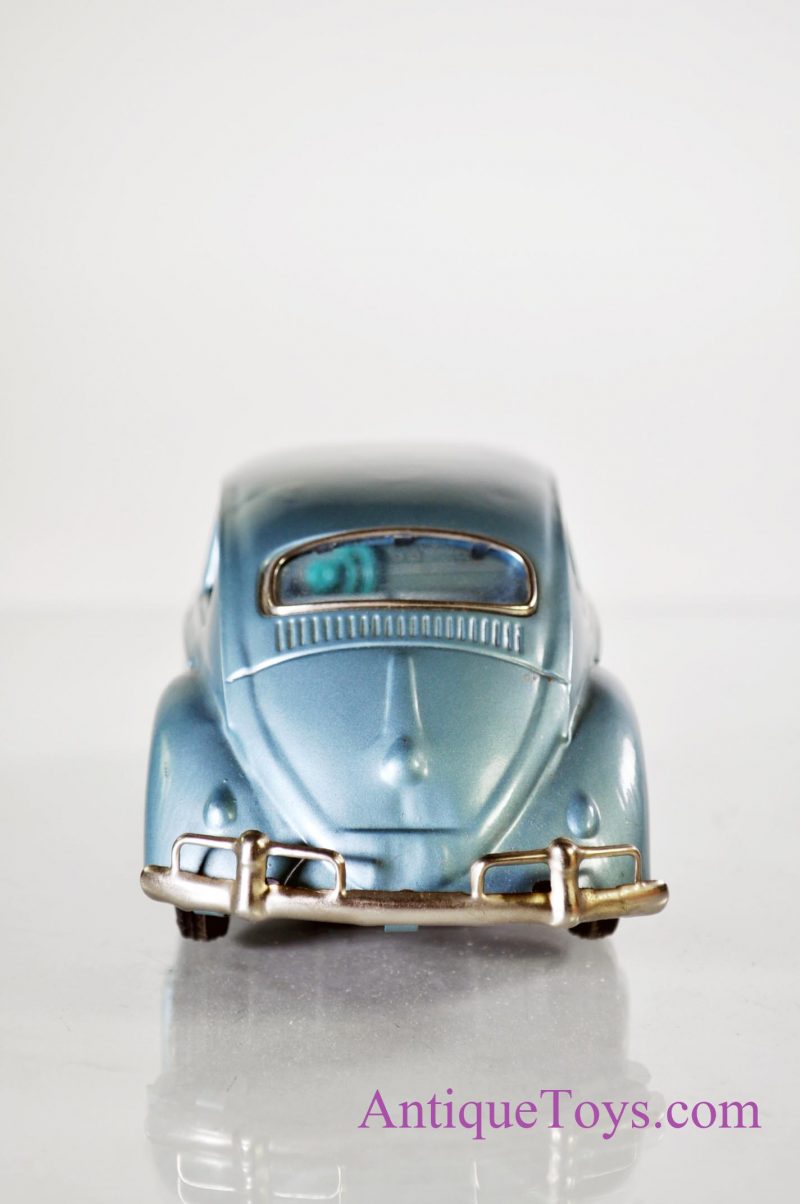 1960's Bandai #742 Volkswagen Beetle Japan Tin Friction Toy