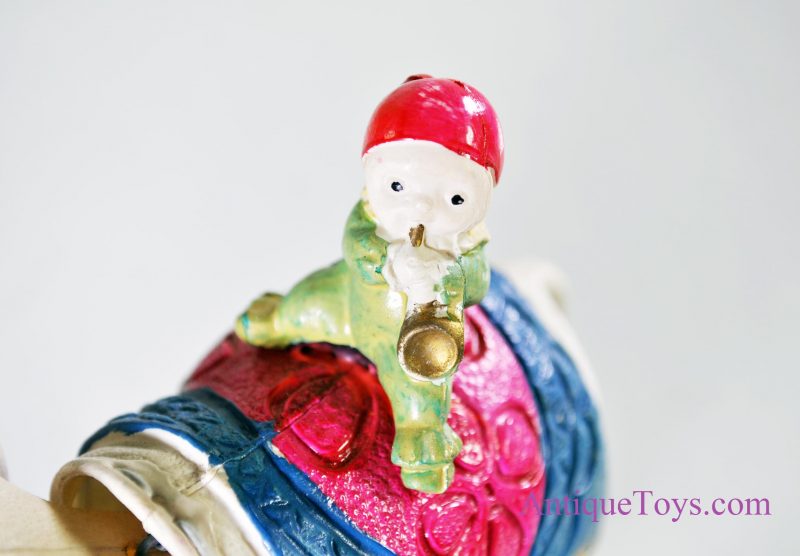 Kuramochi Shoten (CK) Celluloid Windup Circus Elephant and Clown Riders with Box Japanese Toy <FONT COLOR="ff000 ">*SOLD*</font> - Image 6
