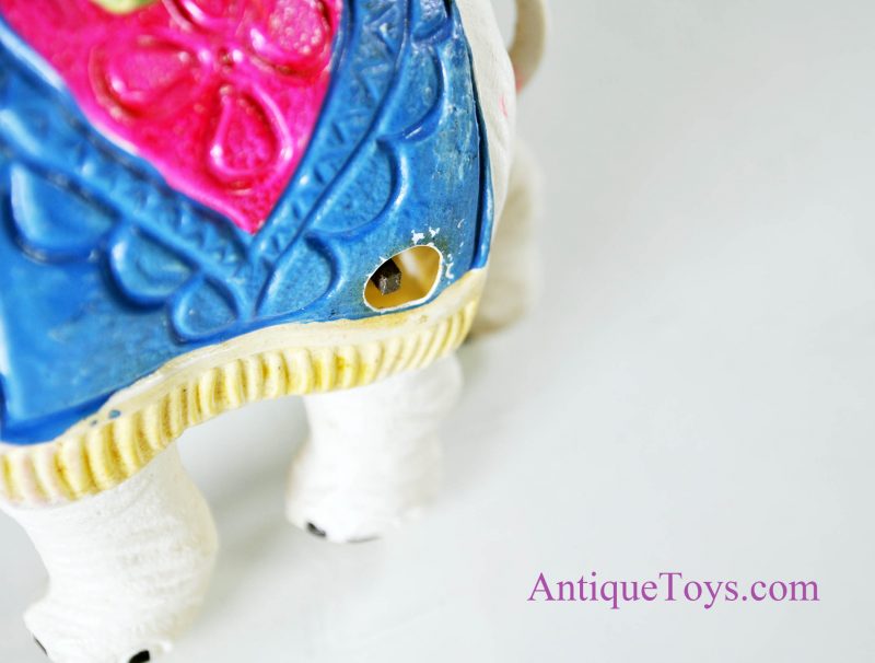 Kuramochi Shoten (CK) Celluloid Windup Circus Elephant and Clown Riders with Box Japanese Toy <FONT COLOR="ff000 ">*SOLD*</font> - Image 11