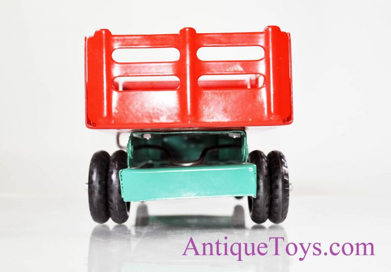 1940’s Lincoln Toys Lincoln Construction Company Pressed Steel Dump Truck <FONT COLOR="ff000 ">*SOLD*</font> - Image 6