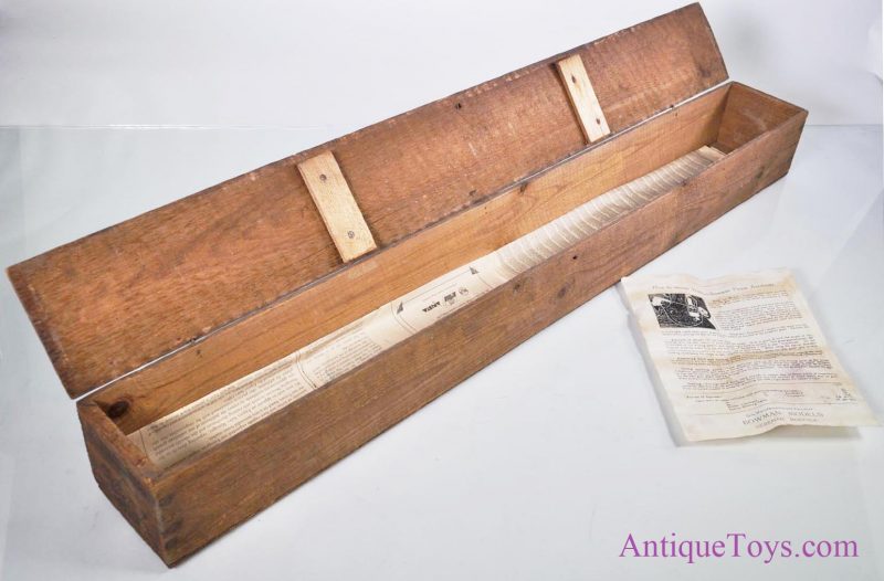 30” Hobbies-Bowman Speedboat “Greyhound” in Original Box, Wooden Toy Boat England for Sale <FONT COLOR="ff000 ">*SOLD*</font> - Image 12