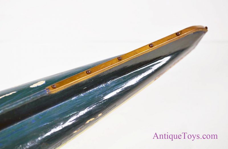 30” Hobbies-Bowman Speedboat “Greyhound” in Original Box, Wooden Toy Boat England for Sale <FONT COLOR="ff000 ">*SOLD*</font> - Image 3