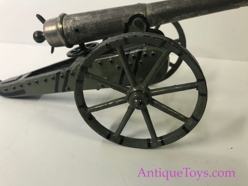 Antique ca. 1909 Marklin Cast Iron & Tin Toy Military Cannon #957 <FONT COLOR="ff000 ">*SOLD*</font> - Image 15