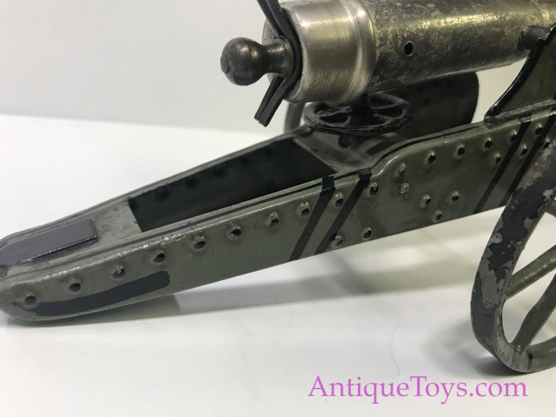 Antique ca. 1909 Marklin Cast Iron & Tin Toy Military Cannon #957 <FONT COLOR="ff000 ">*SOLD*</font> - Image 14