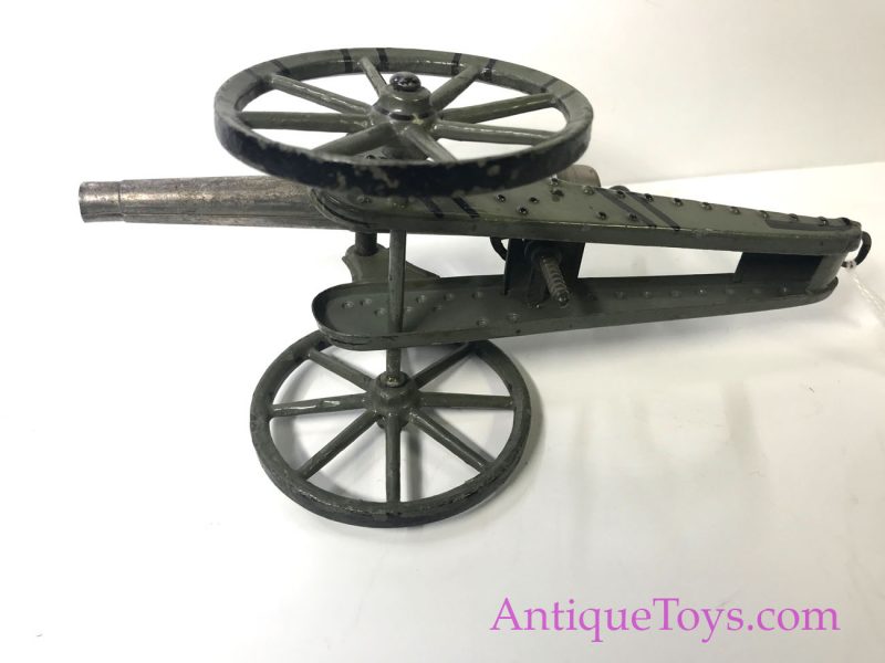 Antique ca. 1909 Marklin Cast Iron & Tin Toy Military Cannon #957 <FONT COLOR="ff000 ">*SOLD*</font> - Image 13