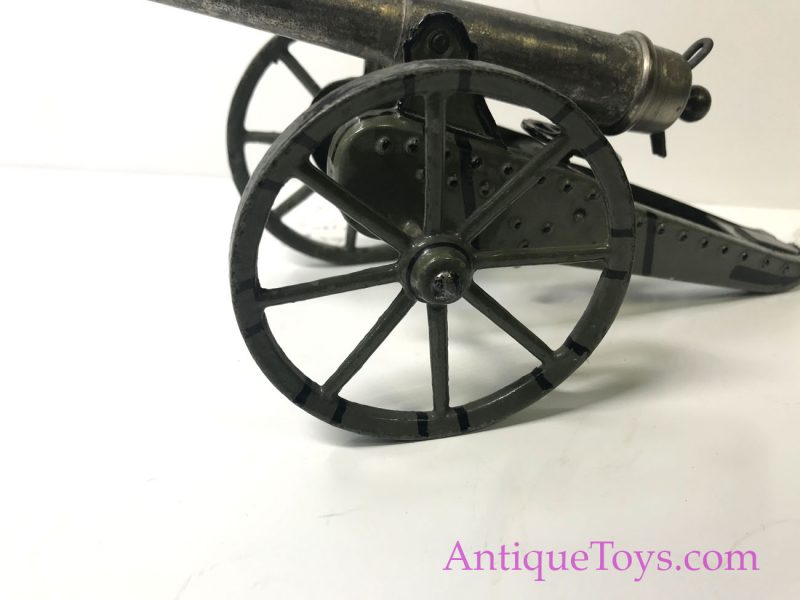 Antique ca. 1909 Marklin Cast Iron & Tin Toy Military Cannon #957 <FONT COLOR="ff000 ">*SOLD*</font> - Image 12