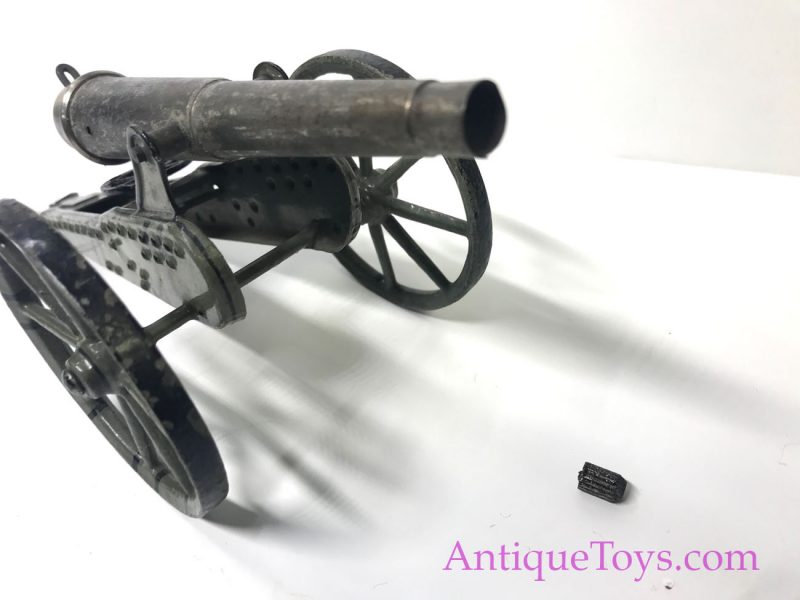 Antique ca. 1909 Marklin Cast Iron & Tin Toy Military Cannon #957 <FONT COLOR="ff000 ">*SOLD*</font> - Image 11