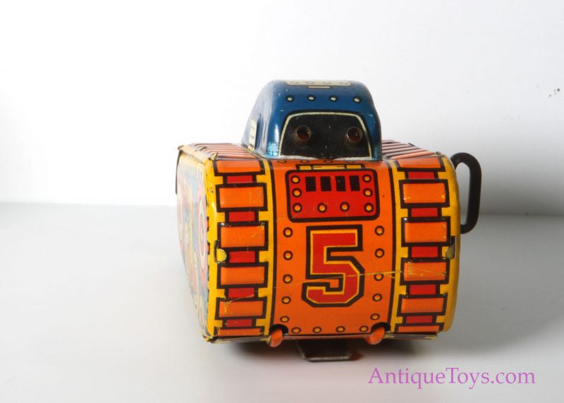 Marx Rare Vintage ca. 1930’s Lithographed Tin Windup "Turnover Tank" with Box <FONT COLOR="ff000 ">*SOLD*</font> - Image 6