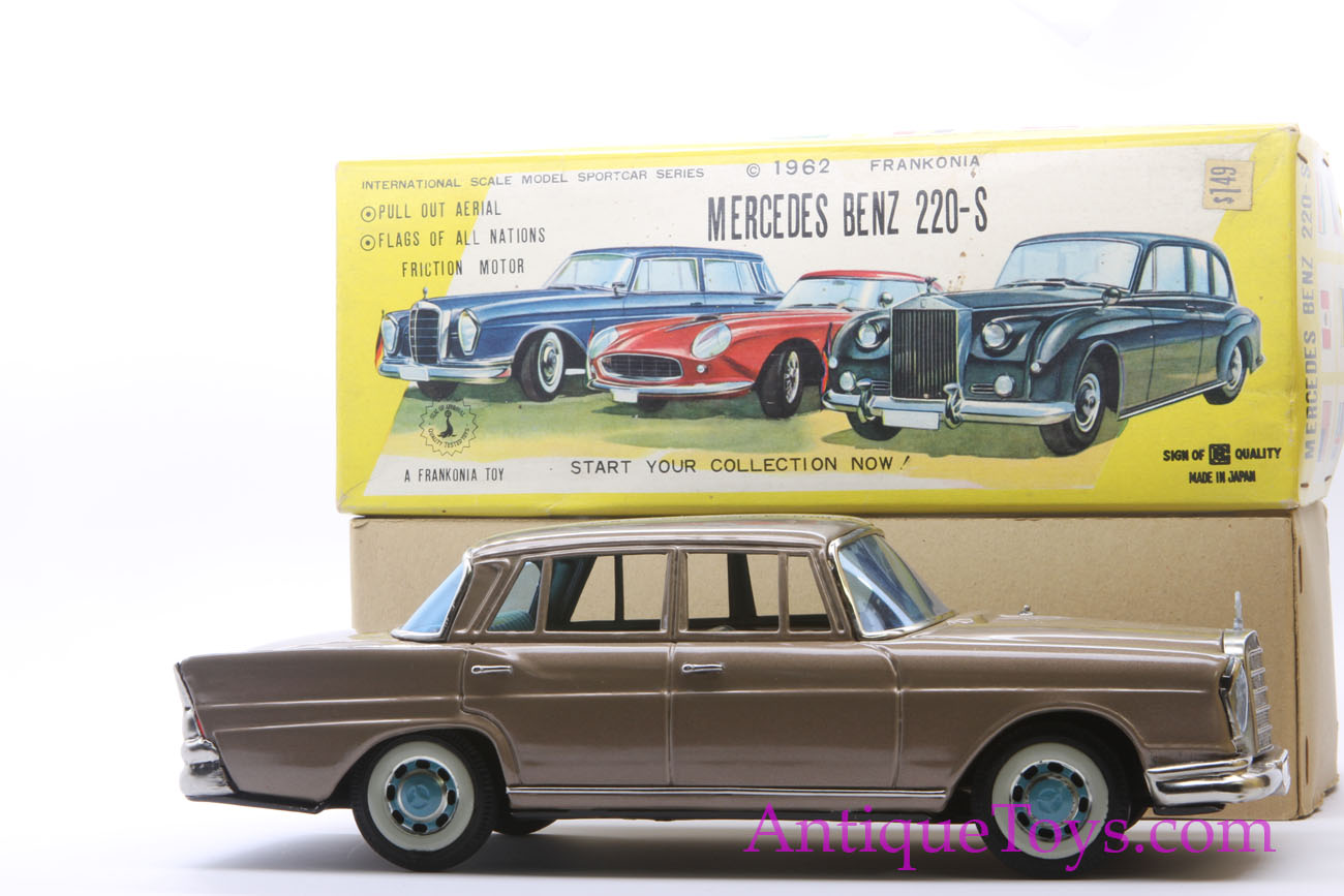 vintage mercedes toy car