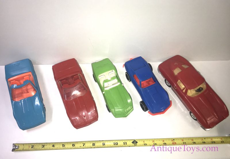 Plastic Corvette Toy Collection from the 60's and 70's Tootsie, Marx and More <FONT COLOR="ff000 ">*SOLD*</font> - Image 13