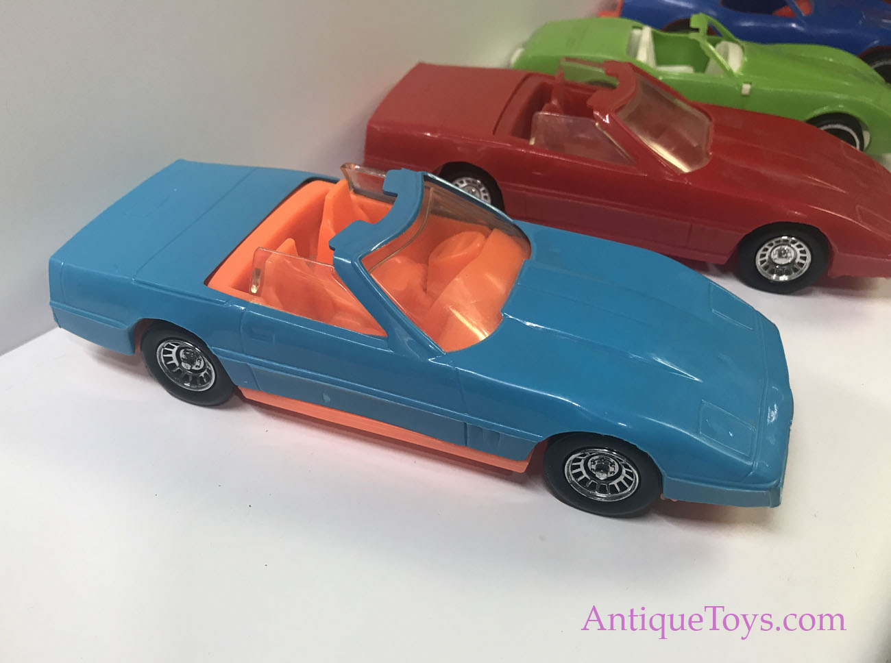 Plastic Corvette Toy Collection From