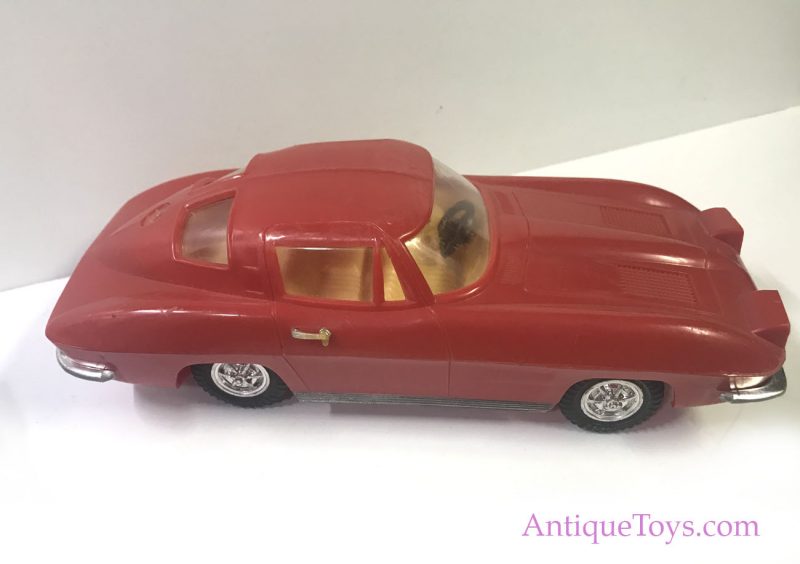 Plastic Corvette Toy Collection from the 60's and 70's Tootsie, Marx and More <FONT COLOR="ff000 ">*SOLD*</font> - Image 8
