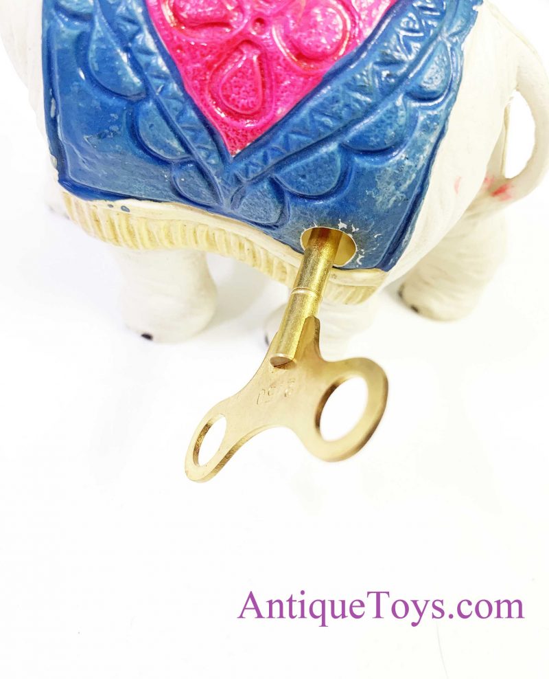 Kuramochi Shoten (CK) Celluloid Windup Circus Elephant and Clown Riders with Box Japanese Toy <FONT COLOR="ff000 ">*SOLD*</font> - Image 12
