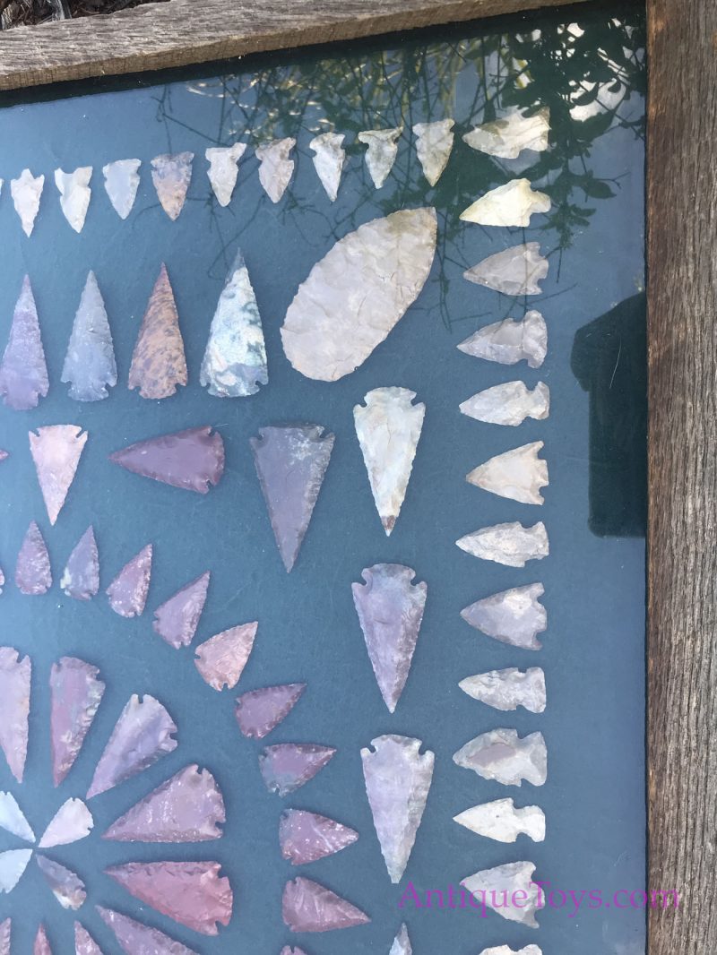 Framed & Matted North American Indian Arrowhead Collection from Robert E. Barr of Sarasota - Image 23