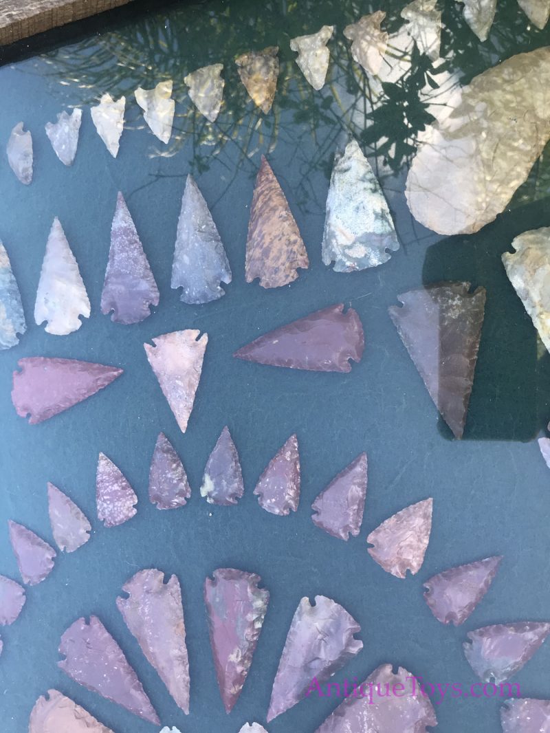 Framed & Matted North American Indian Arrowhead Collection from Robert E. Barr of Sarasota - Image 18