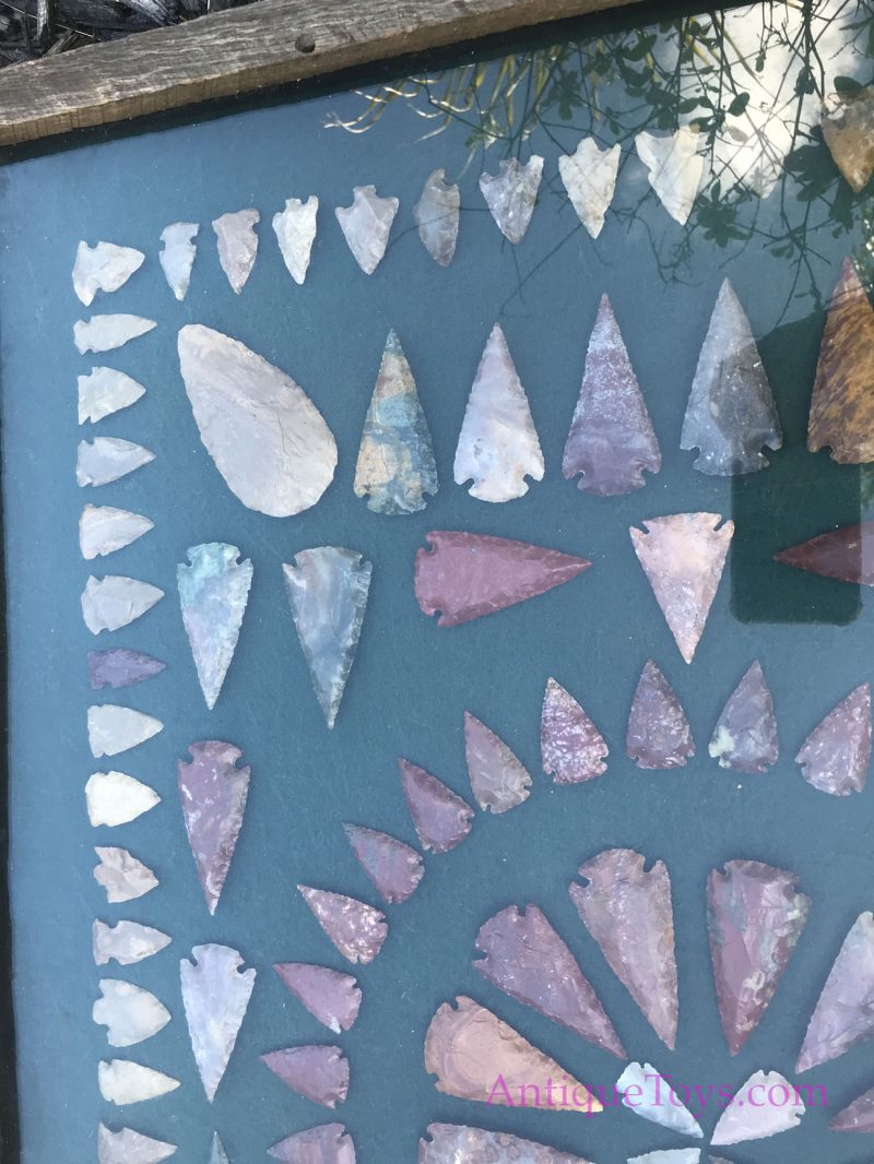 Framed & Matted North American Indian Arrowhead Collection from Robert E. Barr of Sarasota - Image 17