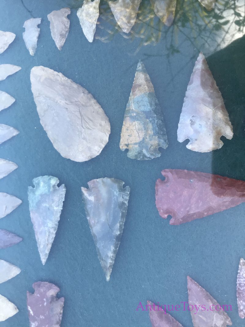 Framed & Matted North American Indian Arrowhead Collection from Robert E. Barr of Sarasota - Image 13