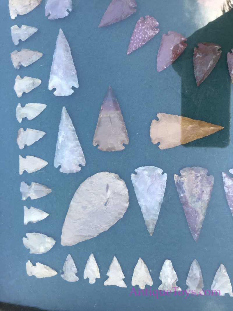 Framed & Matted North American Indian Arrowhead Collection from Robert E. Barr of Sarasota - Image 12