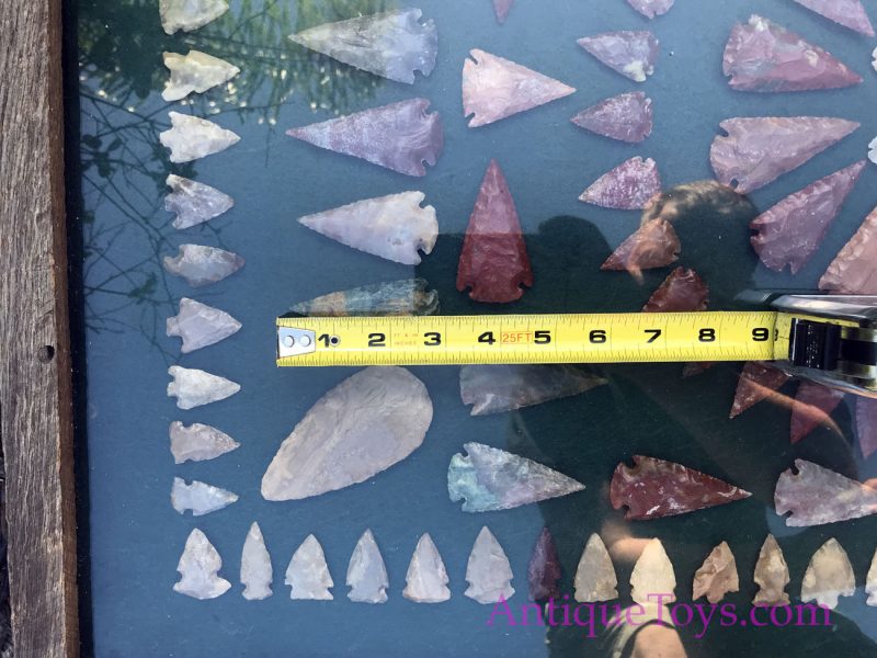 Framed & Matted North American Indian Arrowhead Collection from Robert E. Barr of Sarasota - Image 10