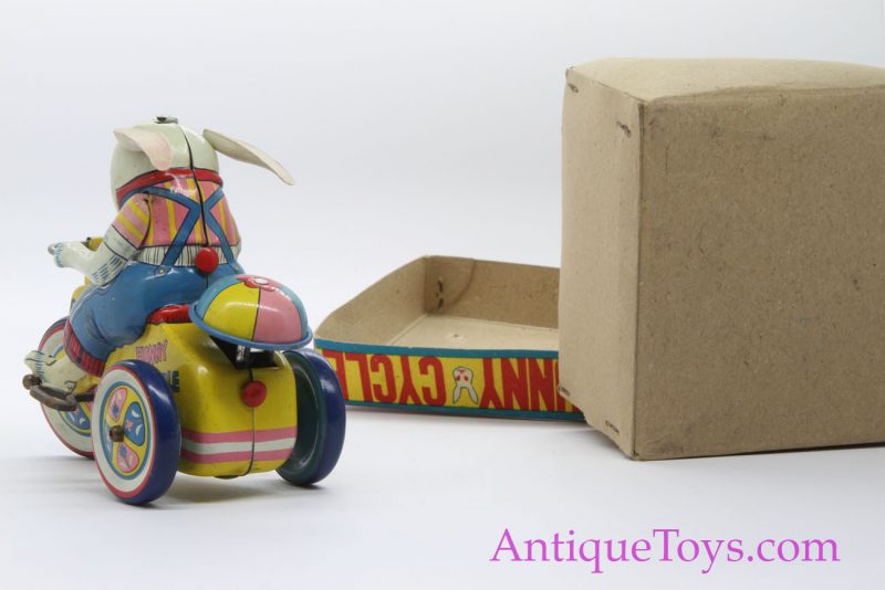 Bunny Cycle Tin Windup Trike <FONT COLOR="ff000 ">*SOLD*</font> - Image 6