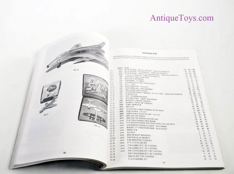 Collecting Toy Airplanes: An Identification & Value Guide by Ron Smith Toy Catalog Book - Image 4